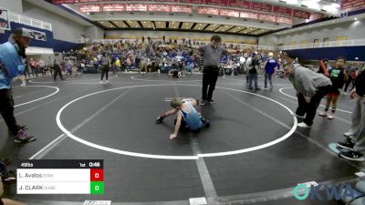 49 lbs Rr Rnd 1 - Liam Avalos, Standfast vs Jayce CLARK, Division Bell Wrestling