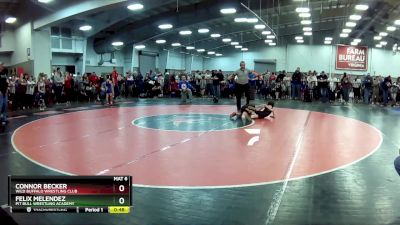 56 lbs Cons. Round 2 - Connor Becker, Wild Buffalo Wrestling Club vs Felix Melendez, Pit Bull Wrestling Academy