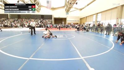 89-M lbs Consi Of 8 #2 - Luke Barikian, All I See Is Gold Academy vs Jake Reyhanian, Vougar's Honors Wrestling