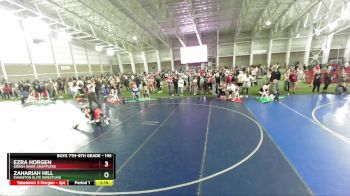 145 lbs Cons. Round 3 - Ezra Horgen, Green River Grapplers vs Zahariah Hill, Evanston Elite Wrestling