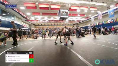 76 lbs Quarterfinal - Eli Robinson, Standfast OKC vs Tyson Dickerson, Blue Devil Wrestling