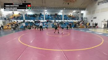 115 lbs Cons. Semi - Kiera Big Knife, Lander Valley vs Emma McKittrick, Red Lodge/Belfry