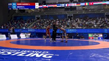 55 kg Repechage - Lavozier Wadik Marubo, Brazil vs Corey Brown, United States