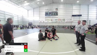 175 lbs Final - Kelan Stever, San Clemente vs David Maya, YV Wrestling