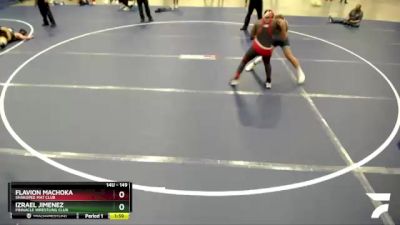 149 lbs 3rd Place Match - Izrael Jimenez, Pinnacle Wrestling Club vs Flavion Machoka, SHAKOPEE MAT CLUB