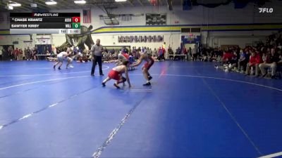 144 lbs 5th Place Match - Chase Krantz, Assumption, Davenport vs Sawyer Kirby, Williamsburg