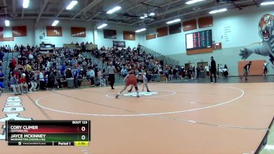 113 lbs Champ. Round 2 - Cory Climer, Centerburg vs Jayce McKinney, Washington (Massillon)