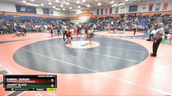 197 lbs Champ. Round 2 - Gabriel Zierden, Concordia College (Moorhead) vs Johnny Black, Ferrum College