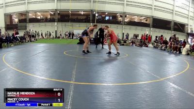 183 lbs Round 3 (8 Team) - Natalie Mendoza, Georgia vs Macey Couch, Indiana