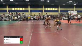 Match - Vincent Reyes, South Torrance vs Andres Jiron, Rio Rancho Rams