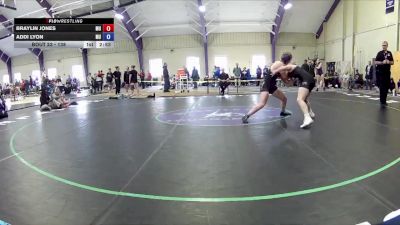 138 lbs Round 3 - Addi Lyon, Mount Union University vs Braylin Jones, Edinboro