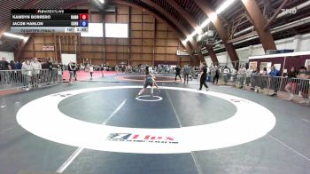 138A lbs Quarterfinal - Kamdyn Borrero, Rambler Wrestling Club vs Jacob Hanlon, Curby