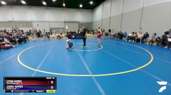 127 lbs Placement Matches (8 Team) - Lynn Horn, Oklahoma Red vs Cora Hayes, Texas Blue