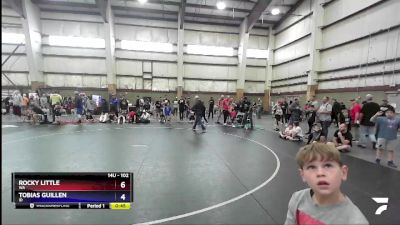 53 lbs Quarterfinal - Cooper Tabbert, MT vs Trenten Allemand, WY