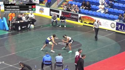 192 lbs Round Of 32 - Jake Campbell, Great Valley vs Kalen Weiland, Greenville