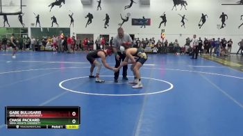 141 Freshman/Soph 3rd Place Match - Chase Packard, Siena Heights University vs Gabe Bulugaris, Ohio Wesleyan University