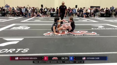 Alexander Miranda vs Giovanni Carr 2025 ADCC Orlando Open/Youth Trials