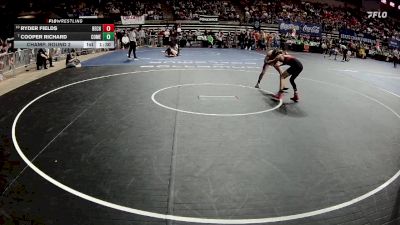 D 2 126 lbs Champ. Round 2 - Cooper Richard, Comeaux vs Ryder Fields, Belle Chasse