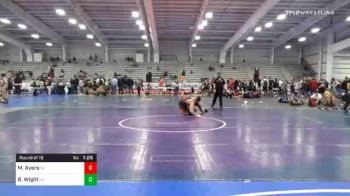 154 lbs Prelims - Macon Ayers, VA vs Brady Wight, CA