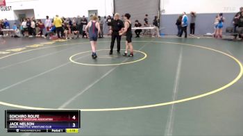 126 lbs Quarterfinal - Soichiro Rolfe, Avalanche Wrestling Association vs Jack Nelson, Nikiski Freestyle Wrestling Club