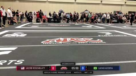 Jacob Rosenblatt vs Lucas Acosta 2025 ADCC Orlando Open/Youth Trials
