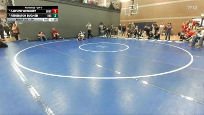 56 lbs Cons. Round 3 - Sawyer Wemhoff, St. Maries Wrestling Club vs Remington Bugher, Homedale Wrestling Club
