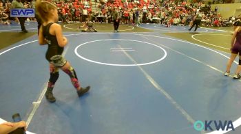 57-62 lbs Rr Rnd 1 - Adley Cunningham, Bartlesville Wrestling Club vs Emyle Thompson, HURRICANE WRESTLING ACADEMY