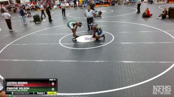 3A 165 lbs Cons. Semi - Dwayne Wilson, Lakewood High School vs Jayden Sparks, North Charleston