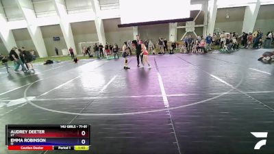 71-81 lbs Semifinal - Audrey Deeter, UT vs Emma Robinson, ID