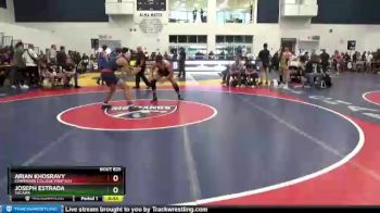 160 lbs Cons. Semi - Arian Khosravy, Chaminade College Prep Sch vs Joseph Estrada, Yucaipa