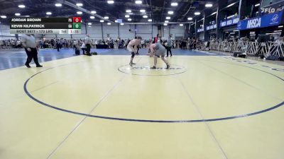 170 lbs Round Of 64 - Jordan Brown, PA vs Kevin Kilpatrick, GA
