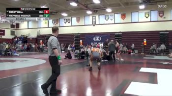 150 lbs Round 2 - Nicholas Rociola, Tinley Park (Andrew) vs Brody Hall, Waterloo East