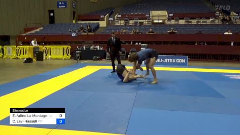 Elijah Adino La Montagne vs Cooper Levi Hassell 2024 Pan IBJJF Jiu-Jitsu No-Gi Championship