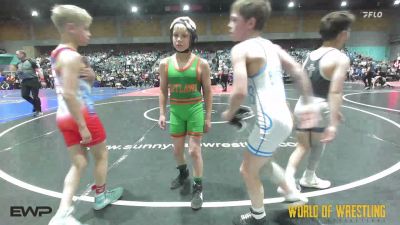 80 lbs Consi Of 16 #1 - Benton Hughes, Middleton Wrestling Club vs Raymond Menzel, Fallon Outlaws Wrestling Club