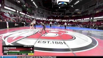 120 lbs Cons. Round 2 - Evelyn Boschi, Columbia vs Anna Niyongahire, Borah