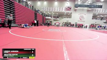 165 lbs Cons. Round 3 - Jeremy Amrhein, Dundee vs Braxten Roche, Detroit Catholic