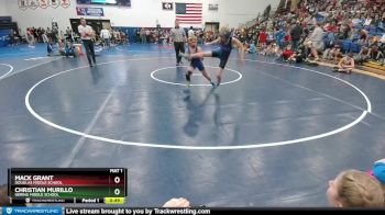 90 lbs Quarterfinal - Christian Murillo, Gering Middle School vs Mack Grant, Douglas Middle School