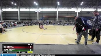 90 lbs Cons. Round 3 - Ty Turner, Buhl Middle School vs Ezra Turner, East Idaho Elite