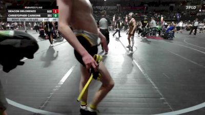 136 lbs Consi Of 16 #2 - David Strober, North Hunterdon vs Sebastian Fontanez, Closter