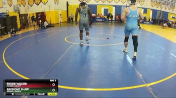 190 Gold Round 4 - Ryder Wilder, Camden County vs Raymond Shaw, George Jenkins