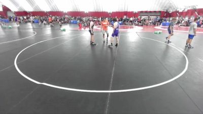 165 lbs Round 3 (8 Team) - Sawyer Lustrup, Oswego East vs Sebastian Mejia, Waunakee