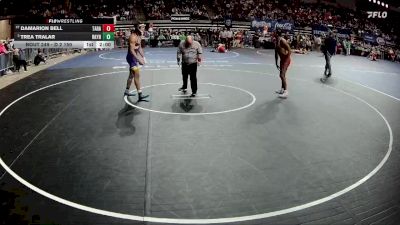 D 2 150 lbs Quarterfinal - Trea Tralar, Rayne vs Damarion Bell, Tara