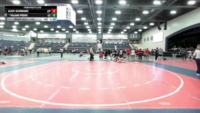 174 lbs Quarterfinal - Alex Schwarz, Icon Wrestling vs Viliam Piekh, Keiser University