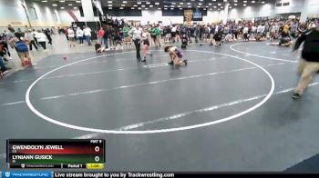 127 lbs Cons. Round 5 - Gwendolyn Jewell, CA vs Lyniann Gusick, IA