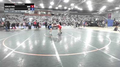 72 kg Champ. Rd Of 64 - Kenlee Fish, Missouri Baptist Wrestling Club vs Kara Jones, Conrad Wrestling Club