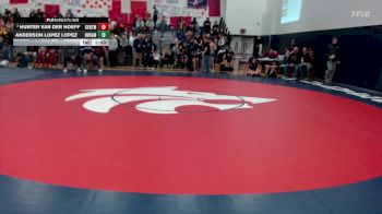 132 lbs Quarterfinal - Hunter Van Der Hoeff, Centralia vs Anderson Lopez Lopez, River Ridge
