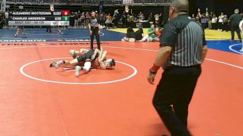 5A 126 lbs Champ. Round 1 - Charles Anderson, Aledo vs Alejandro Moctezuma, Dallas Hillcrest
