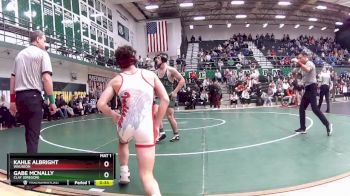 165 lbs 3rd Place Match - Gabe McNally, Clay (Oregon) vs Kahle Albright, Wauseon