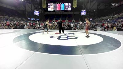 138 lbs Cons. Sub-rd Of 16 - Lincoln Kelley, VA vs Caeleb Hutchinson, KS