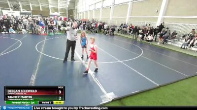 77 lbs Cons. Round 2 - Tanner Martin, Team Prestige Wrestling vs Deegan Schofield, Evanston Elite WC